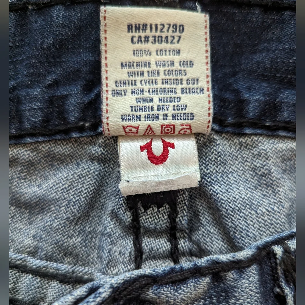 EUC True Religion Ricky Super T jeans - Picture 5 of 11